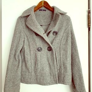 Gap Wool & Mohair Double Breasted Peacoat